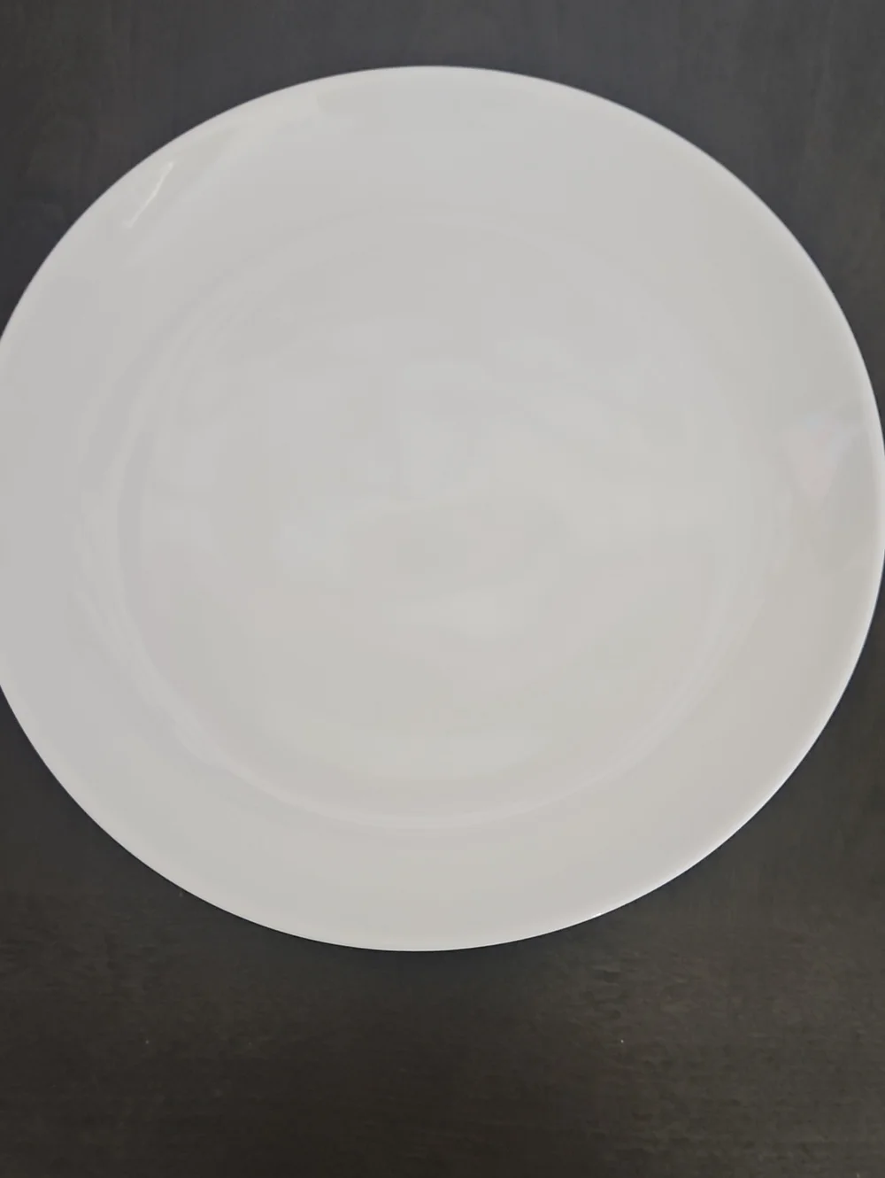 NWOT Crate & Barrel White Ceramic Salad Plate - Classic Home Dining